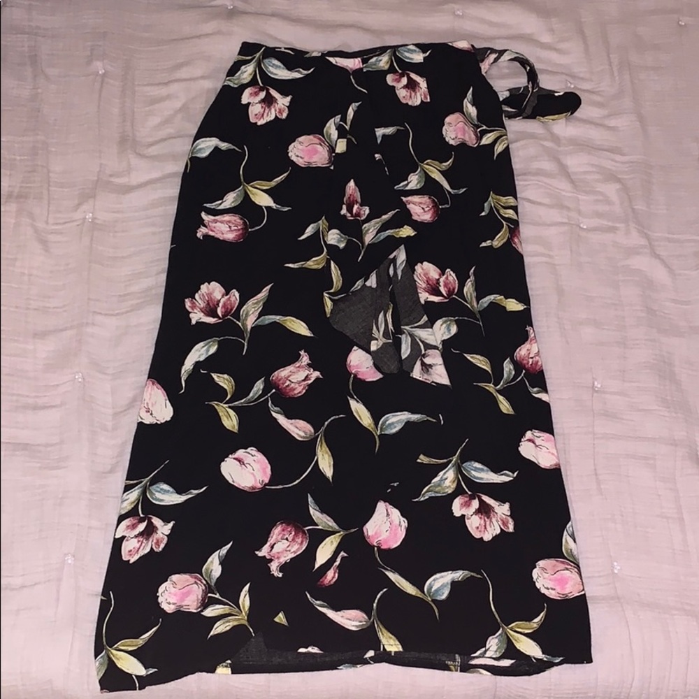 Vintage floral skirt